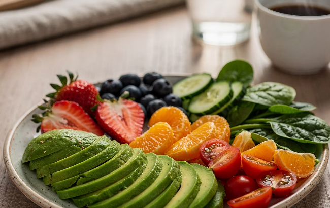 과일 및 채소와 마