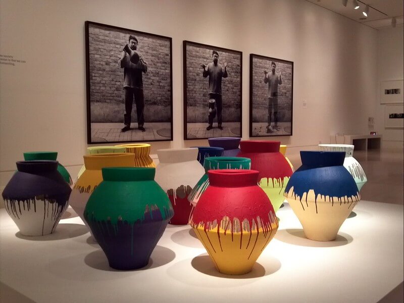 Ai Weiwei: Colored Vases