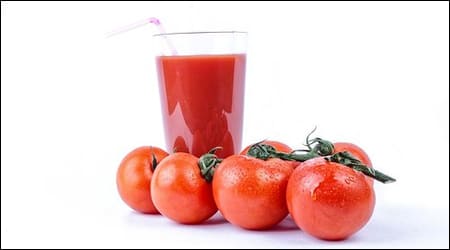 토마토와 토마토 주스