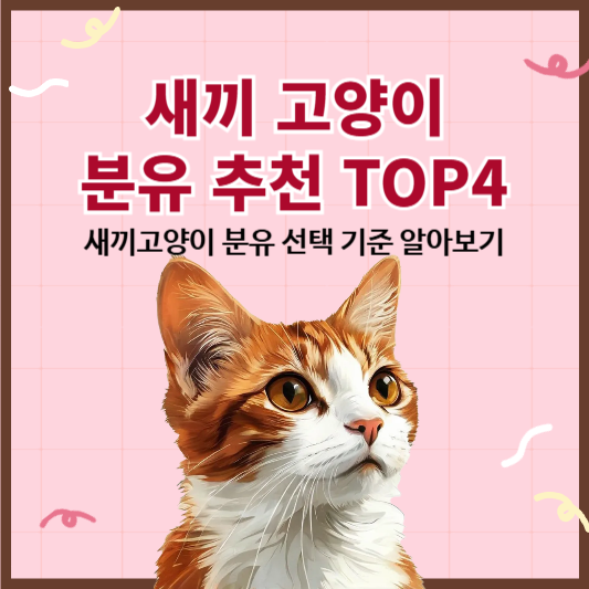 고양이 분유 추천