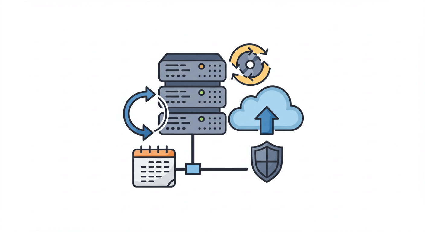 "백업의 자동화와 고도화 추세"에 대한 이미지입니다.