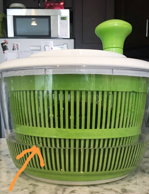 브래지어 세탁법 야채탈수기 활용