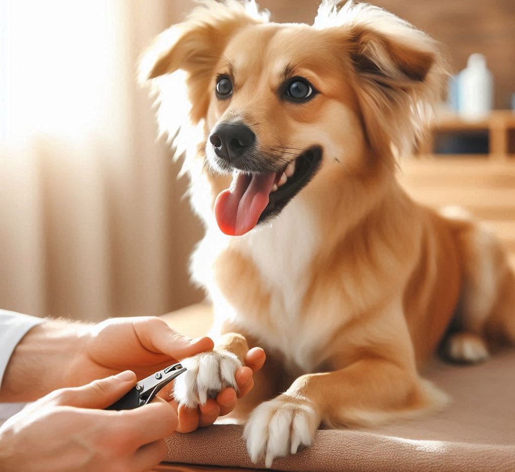 강아지 발톱 손질