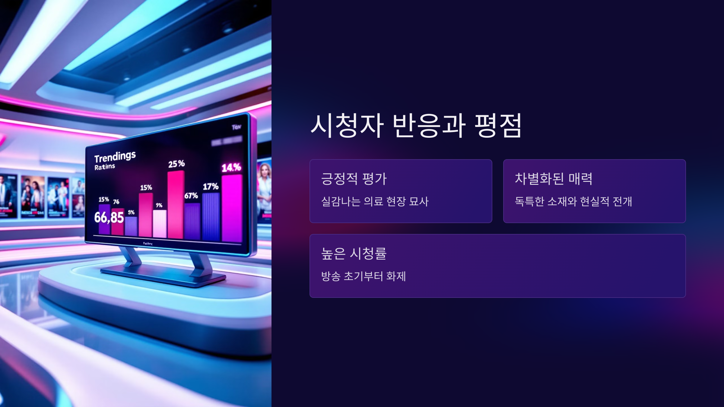 시청자 반응과 평점