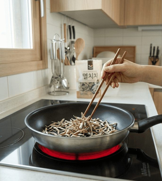 멸치볶음 맛있게 만드는법