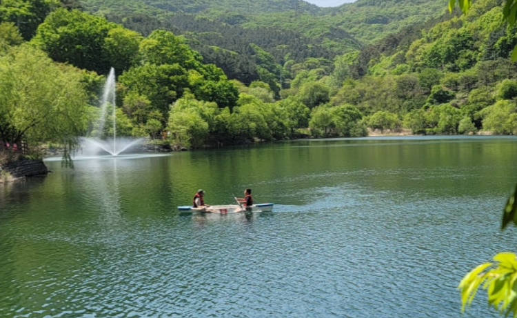 마장호수 출렁다리