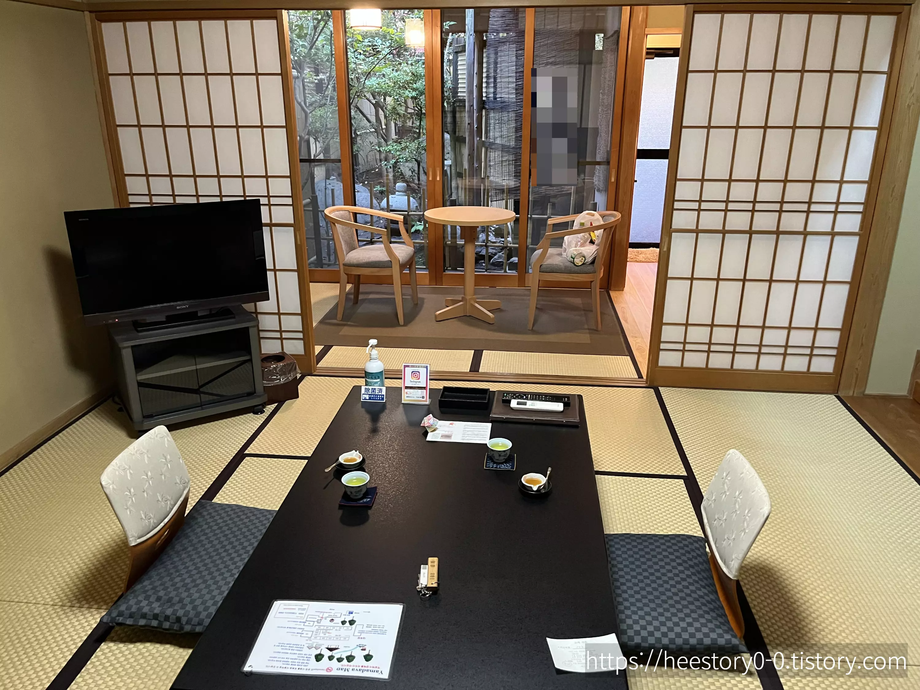 야마다야 료칸 다다미방