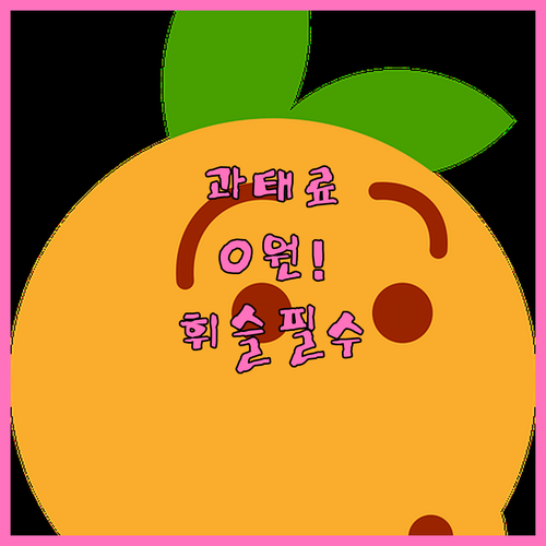 세종시 주정차단속알림 휘슬 앱 등록 ..