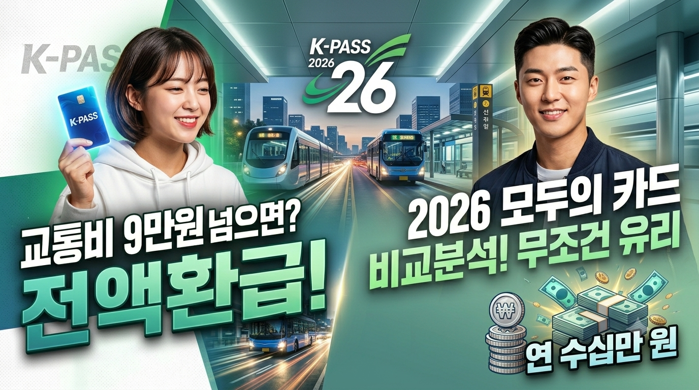 2026 K패스 청년 교통비 30% 환급, 신청 방법과 연 90만원 혜택 정리 관련사진