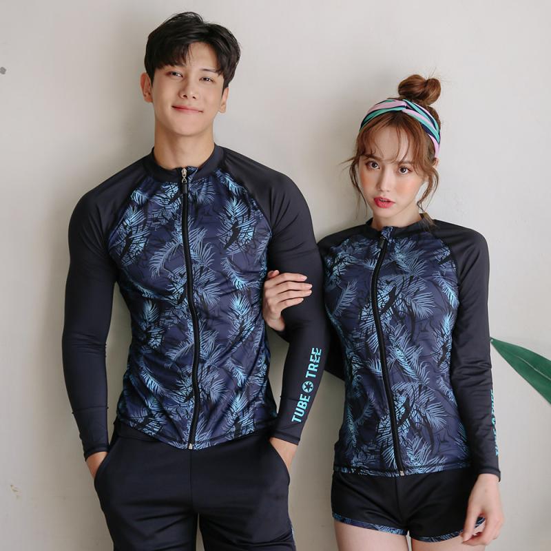 벤디스 커플 래쉬가드 빅사이즈 집업 남자 여자 상의 C265