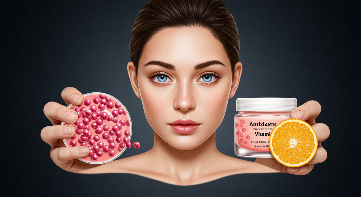 피부 건강의 핵심: 항산화 성분과 비타민