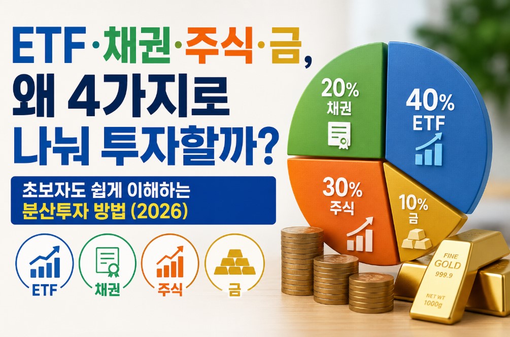 ETF·주식·채권·금 분산투자 가이드