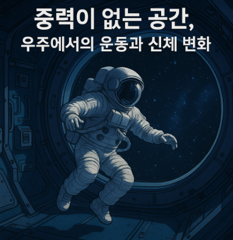 중력이 없는 공간, 우주에서의 운동과 신체 변화