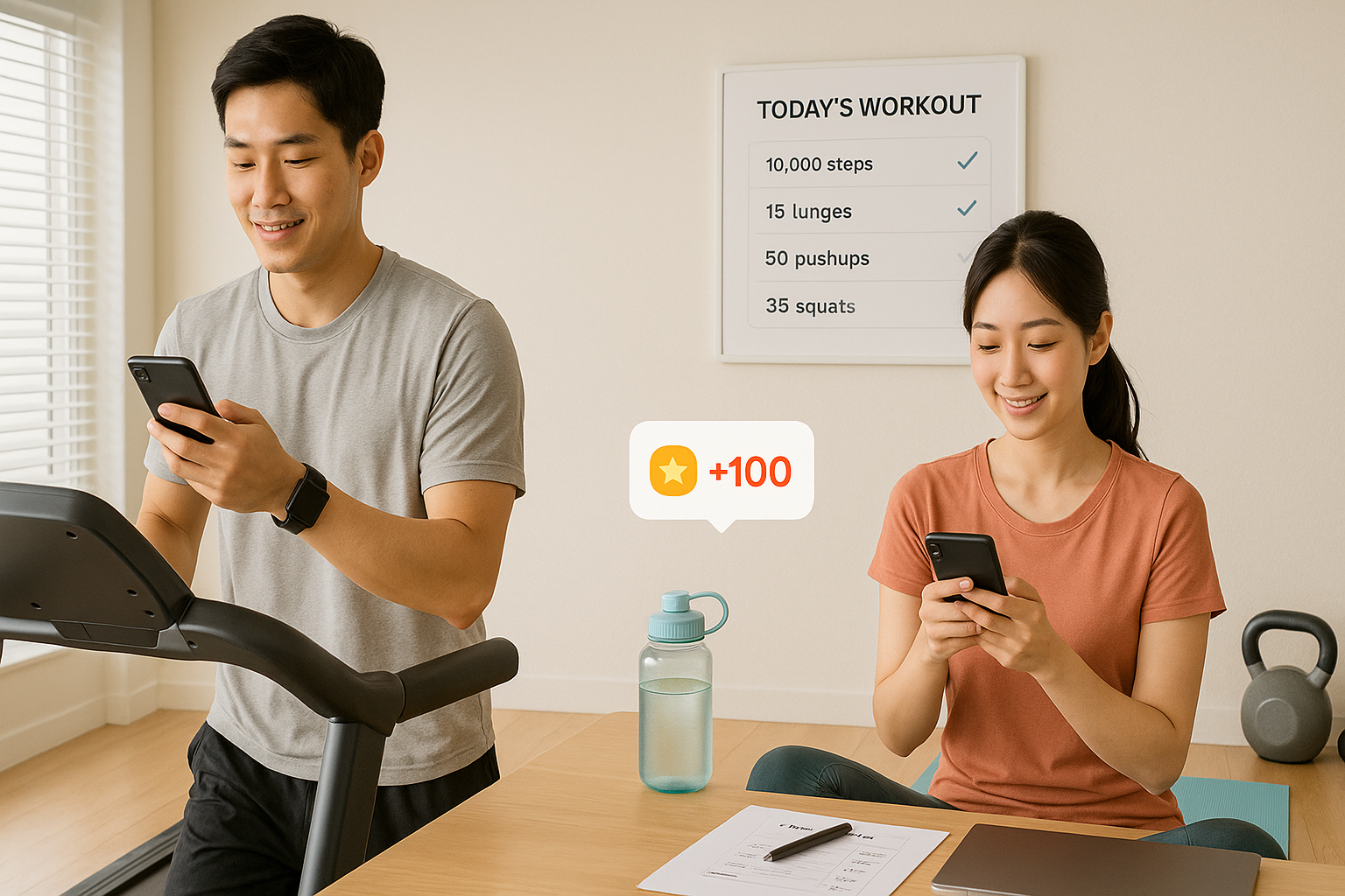 홈짐 운동 루틴