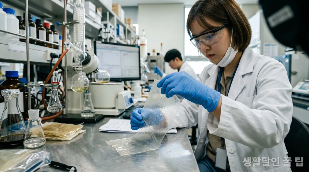 한국 가정에서 볼 수 있는 텀블러, 장바구니, 리필 용기 등 다양한 제로 웨이스트 실천 용품들