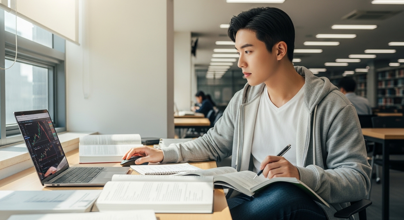 투자 공부하는 대한민국 대학생