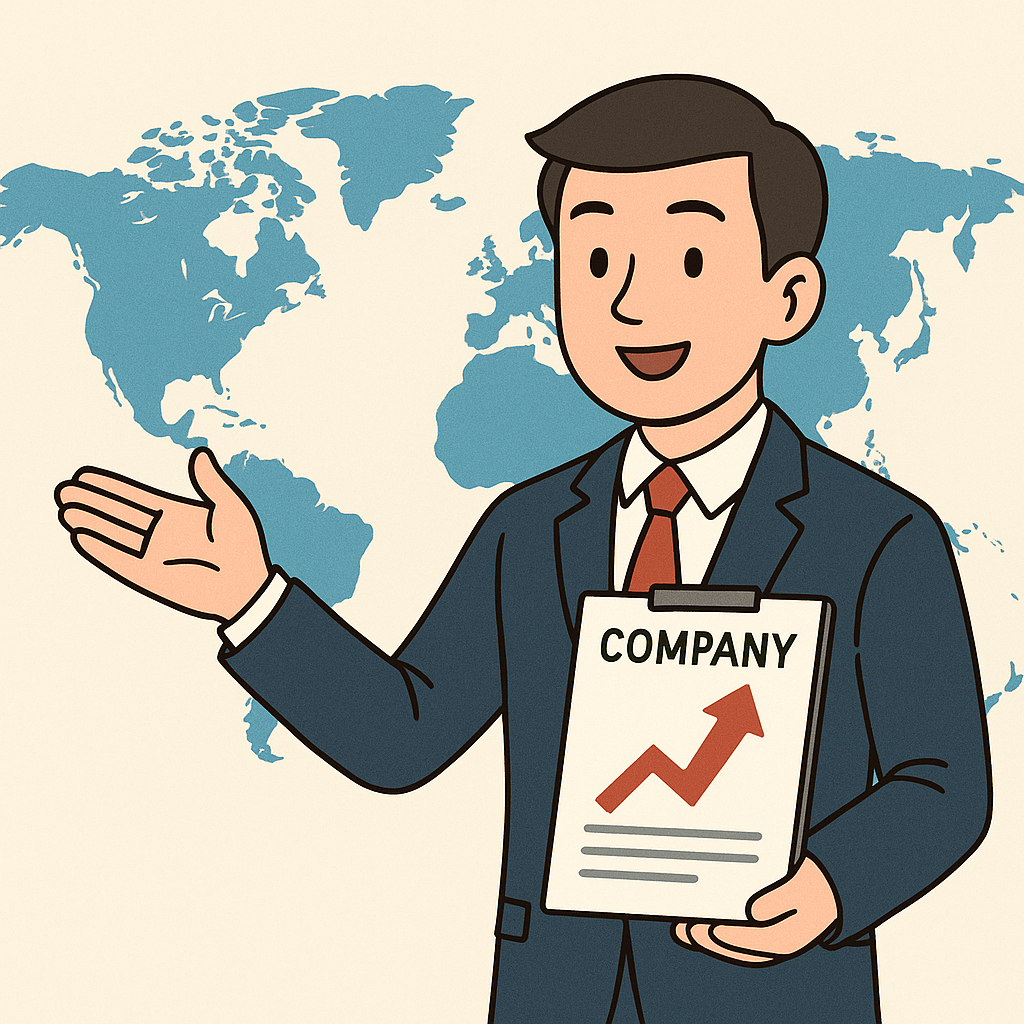 홰외진출 시 회사소개서의 역할