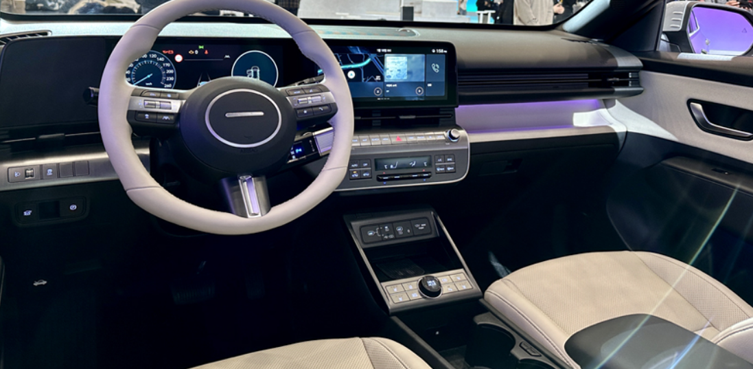 신형 코나 기어 쉬프트