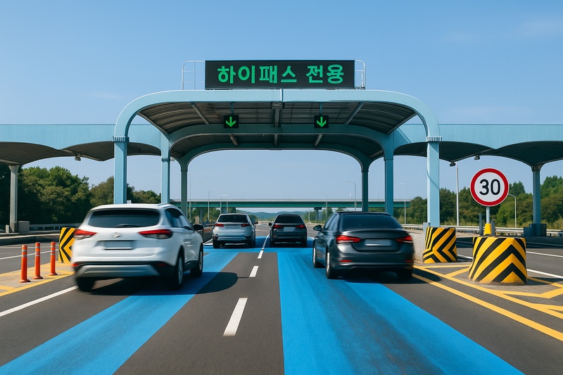 추석연휴 고속도로 무료 기간 |하이패스·일반차로 이용법·진입/진출 기준