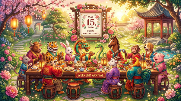 2026년 5월15일 금요일 오늘의 운세