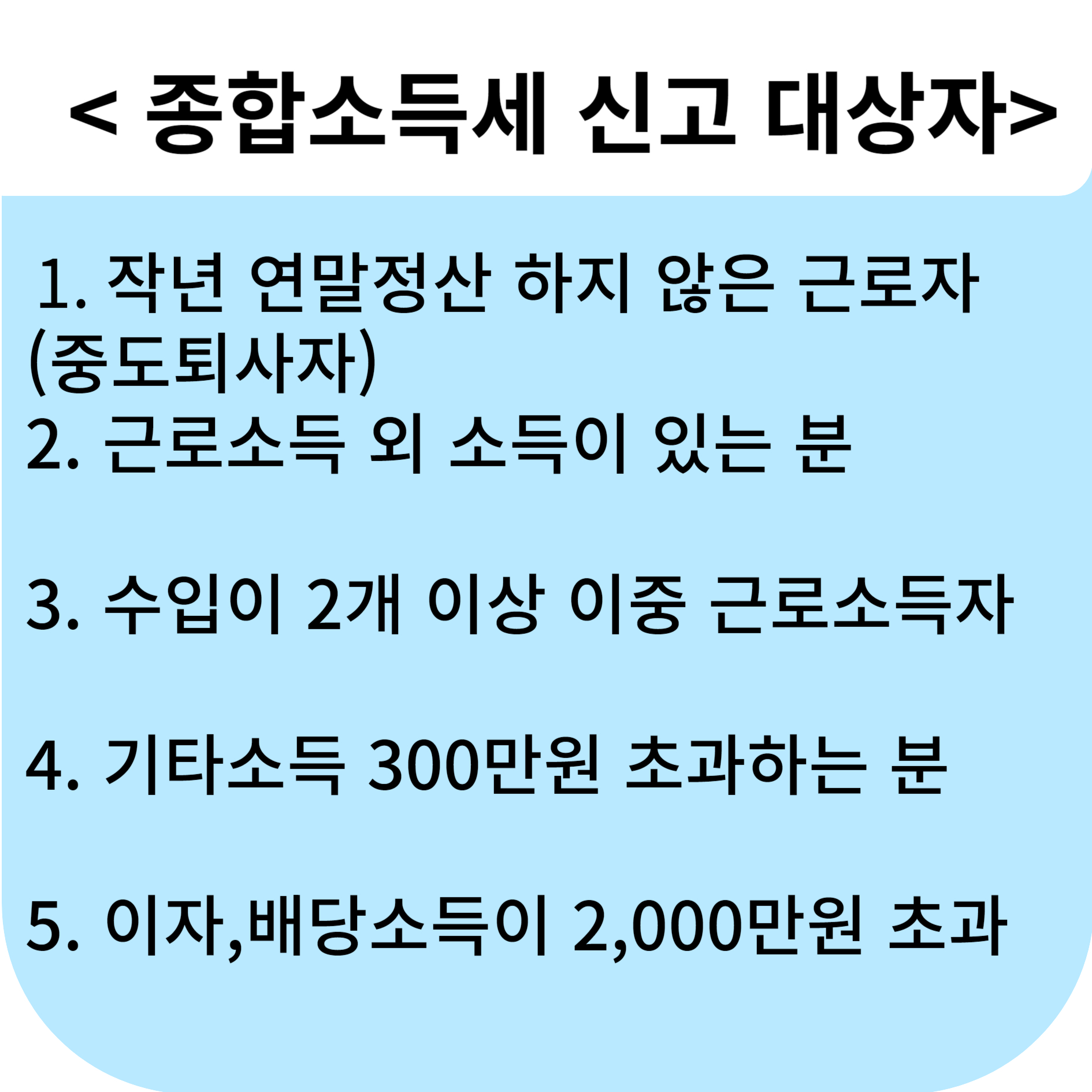 종합소득세