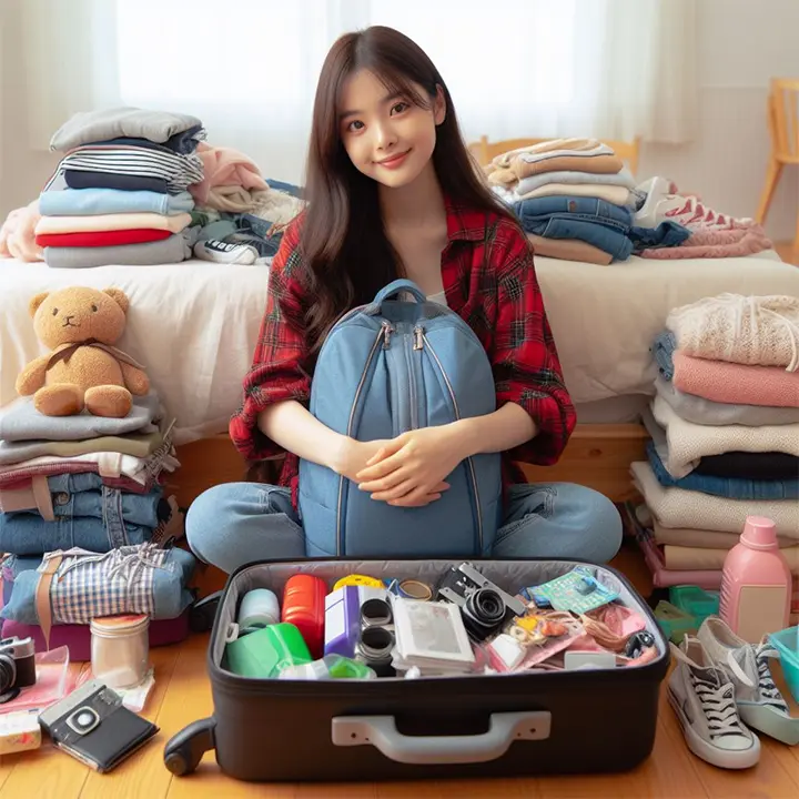 미국 교환학생 짐싸기