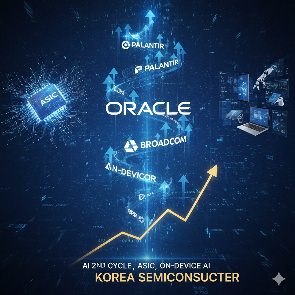 AI 2차 사이클 전망과 ASIC 반도체 및 온디바이스 AI 투자 기회 분석