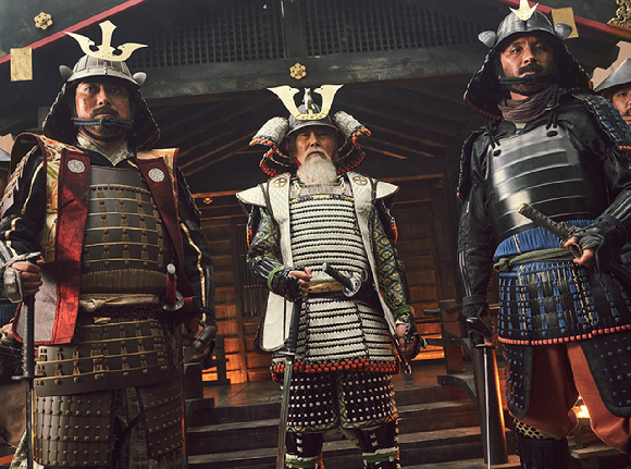 배우 백윤식이 &#39;노량: 죽음의 바다&#39;(감독 김한민) 시마즈 역을 맡아 열연을 펼치고 있다. [사진=롯데엔터테인먼트/㈜에이스메이커무비웍스]