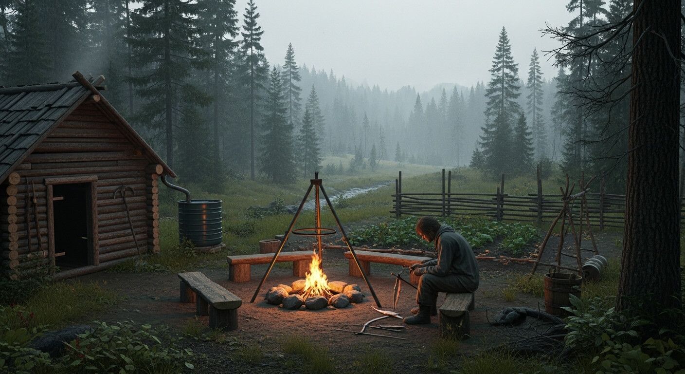 독립형 생존소설 특징, 개인주의, 도피, 자급자족 관련 사진