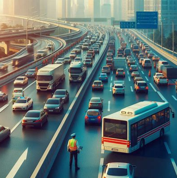 고속도로-실시간-상황을-표현한-사진