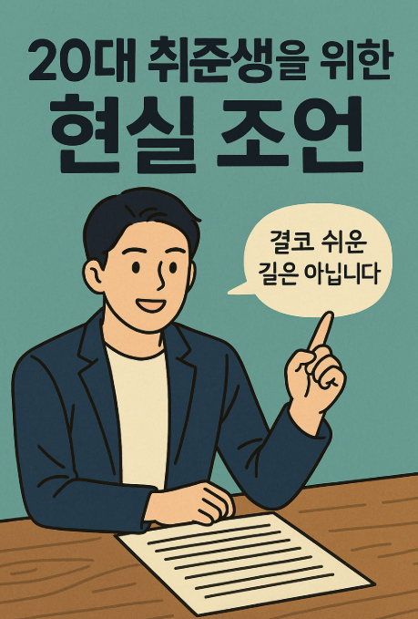20대 취준생을 위한 현실 조언 관련 사진