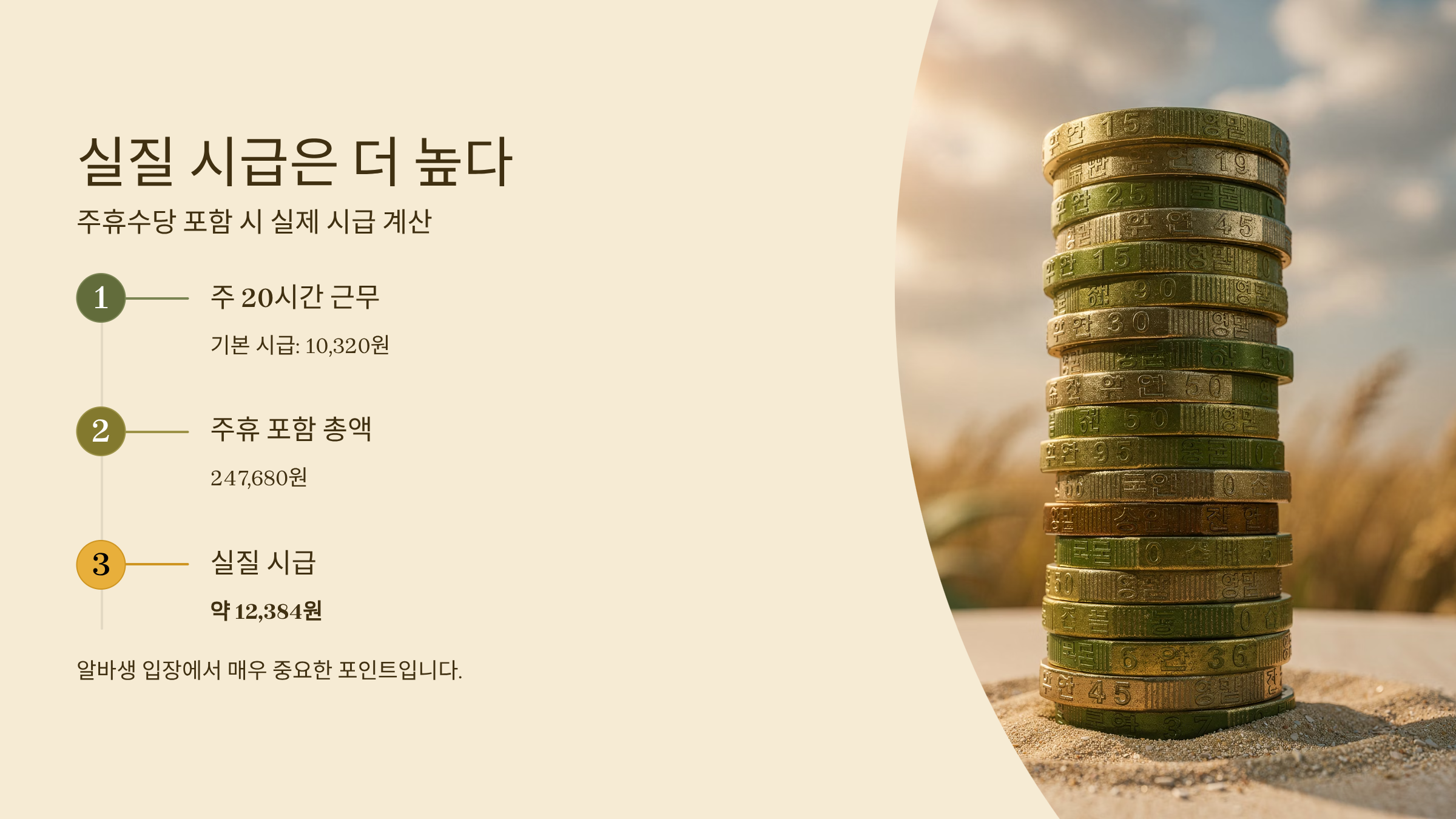 2026년 최저임금 주휴수당 포함하면 실질금액은 더 높다