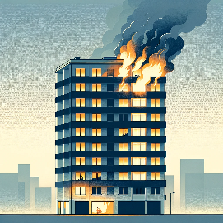 도봉구 아파트 화재 아빠