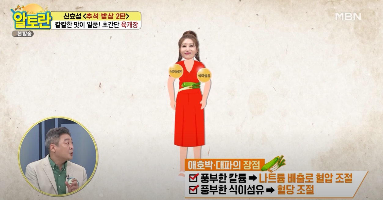 알토란 육개장 방송 캡쳐