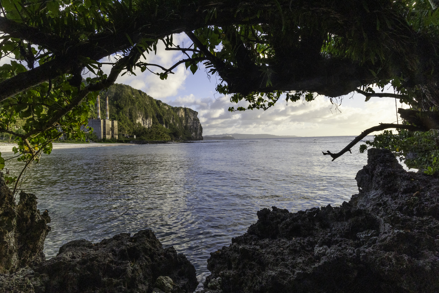 괌 탕기슨 비치 버섯바위