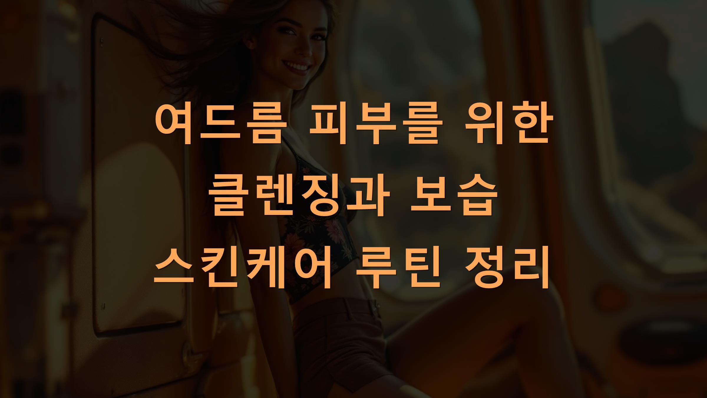 여드름 피부를 위한 클렌징과 보습 스킨케어 루틴 정리
