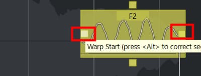 alt를 누른 채 앞 뒤 네모를 클릭