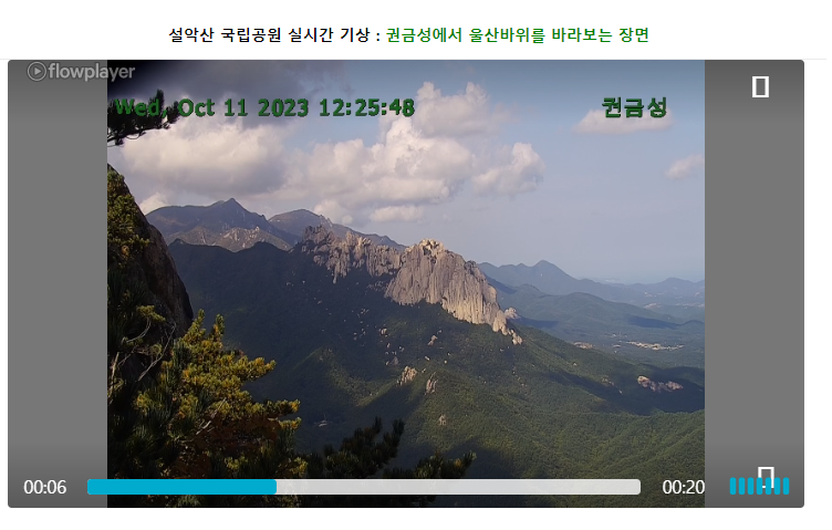 단풍절정시기
