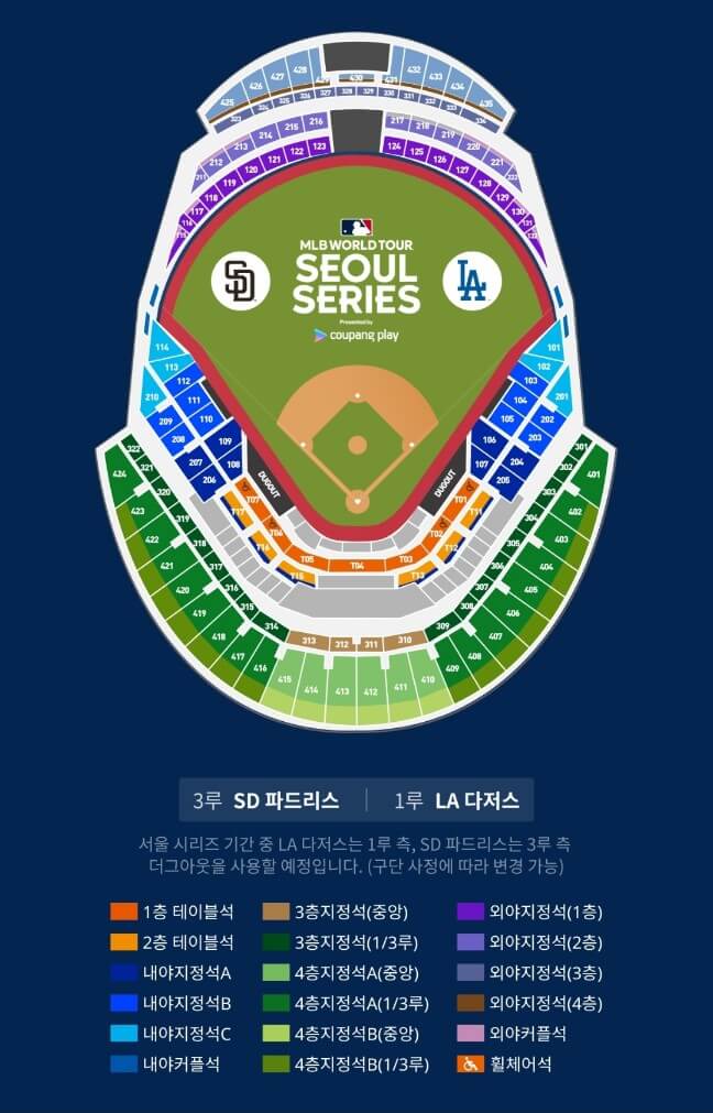 LA 다저스 샌디에이고 티켓 예매 방법(+ mlb 김하성 오타니 경기)