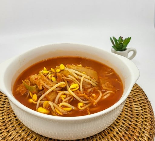김치콩나물국