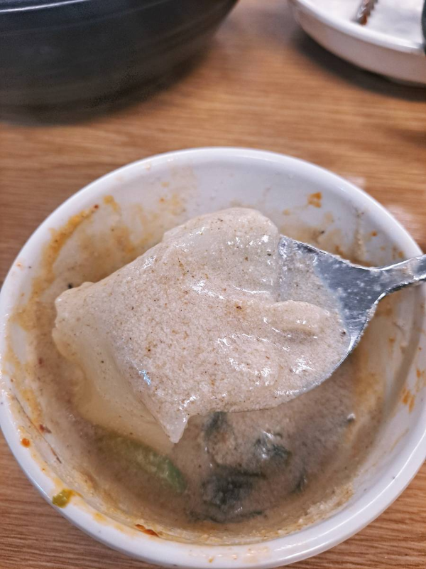 밀밭 들깨수제비