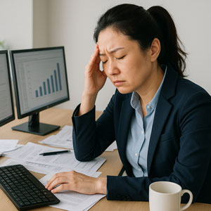 쇼그렌 증후군 원인 - 스트레스