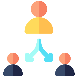 자녀에게 유전될 확률이 50%