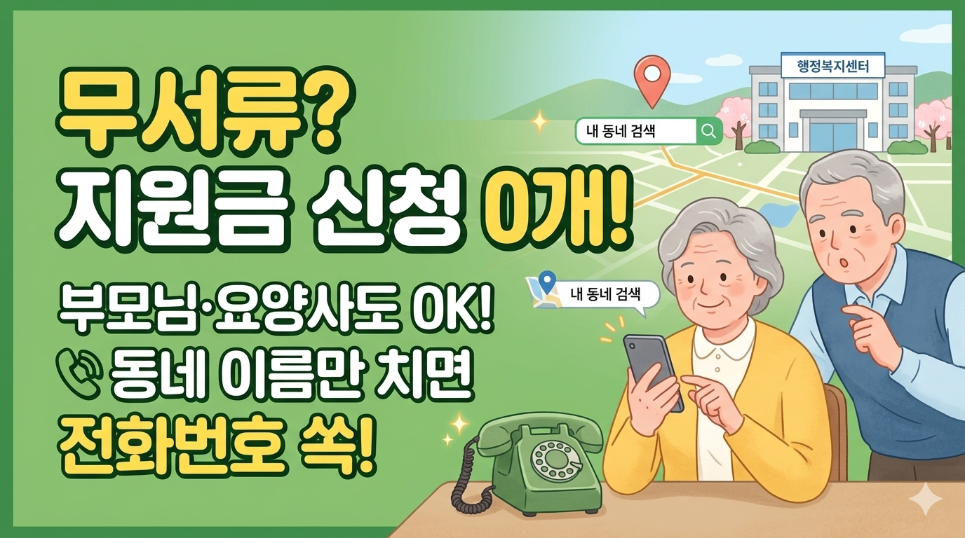 [무서류] 인천 지원금 신청, 서류 한 장 없이 신분증만 챙기세요!