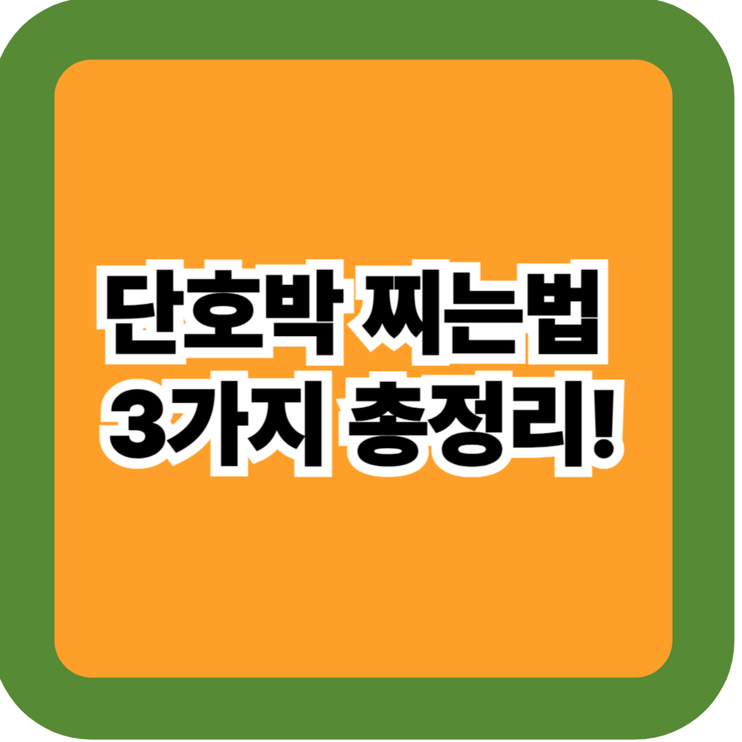 단호박 찌는법 3가지 총정리 – 전자레인지·찜기·에어프라이어 보관 꿀팁