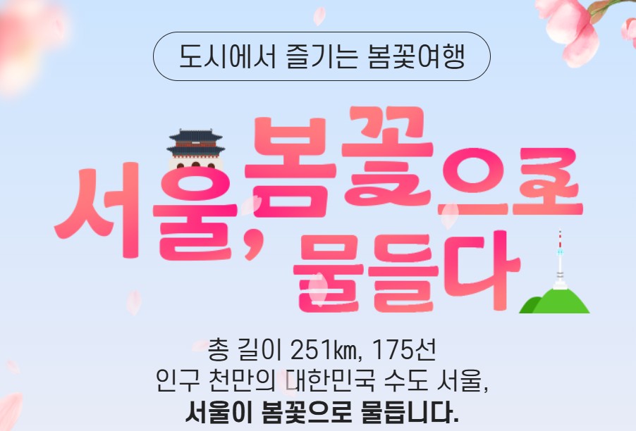 2026 서울 벚꽃 명소 총정리