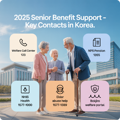 65세 이상 노인(고령자) 혜택 지원금 이미지