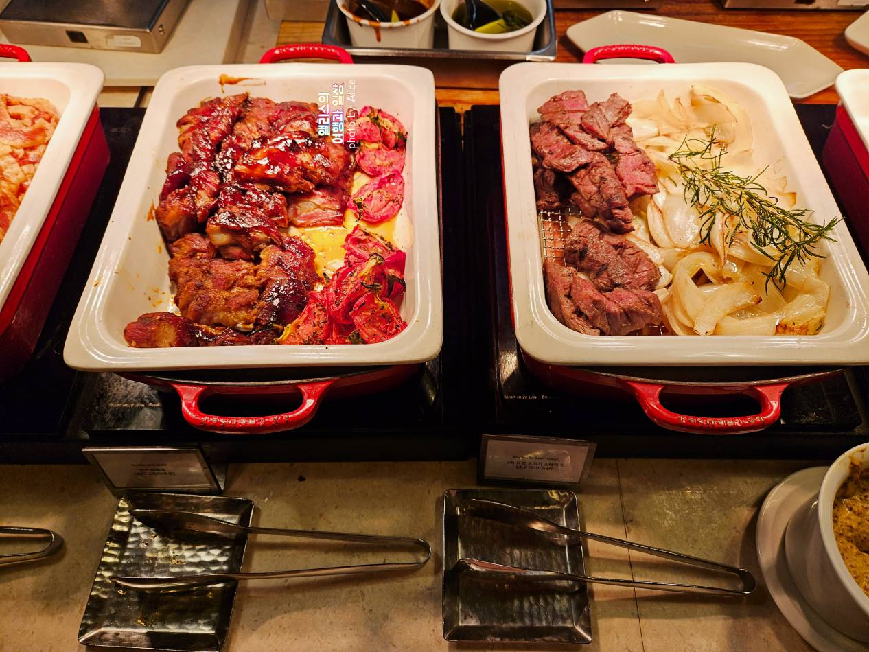 그랜드 인터컨티넨탈 서울 파르나스 호텔 조식 후기 그랜드 키친