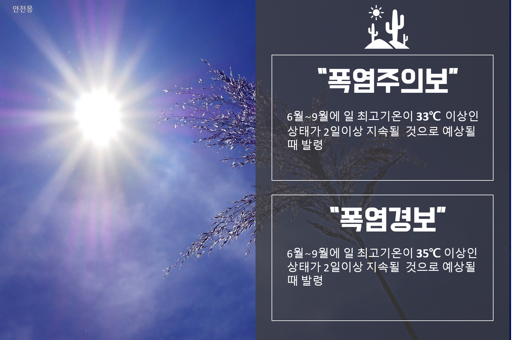 폭염주의보