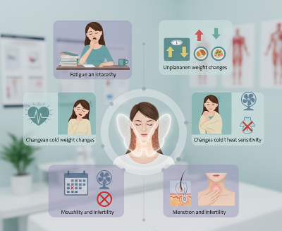 갑상선 증상 사진